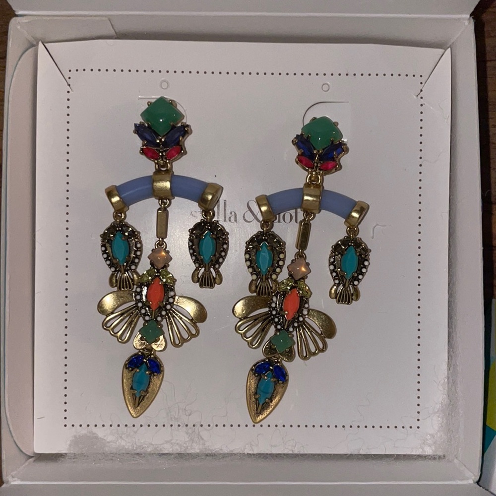 Stella & dot earrings